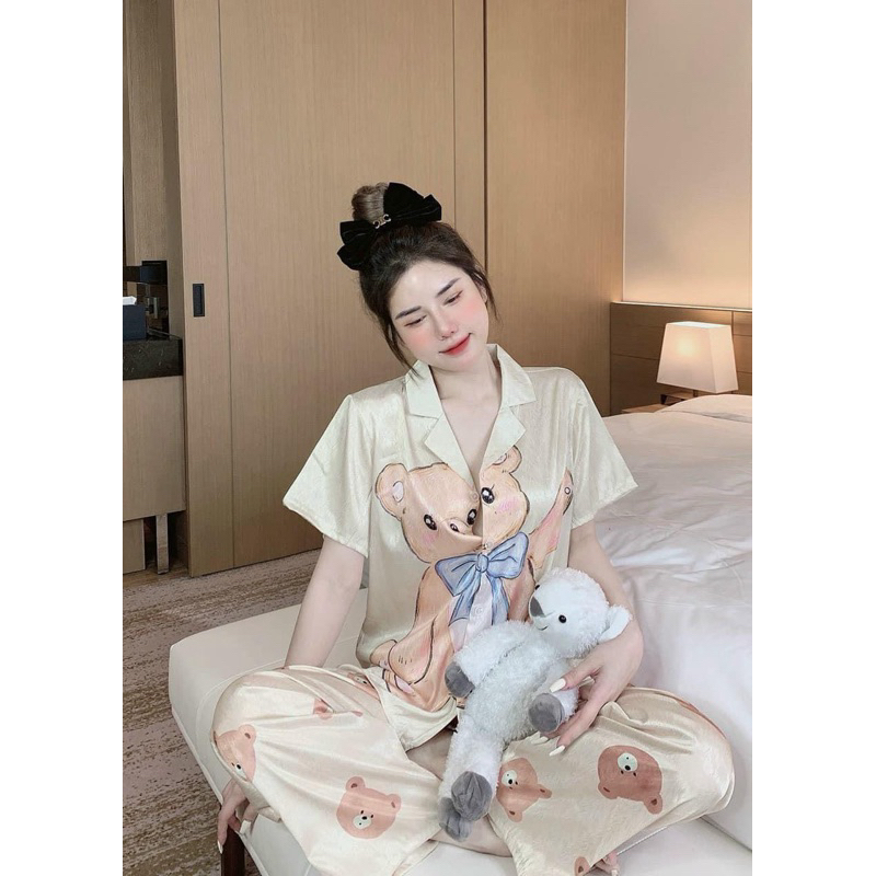 Gấu Nâu Xanh Xước TN