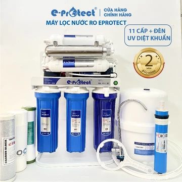 MÁY LỌC NƯỚC RO EPROTECT CHÍNH HÃNG - BẢO HÀNH 2 NĂM – Màng RO DOW lọc sạch tới 99% cặn bẩn