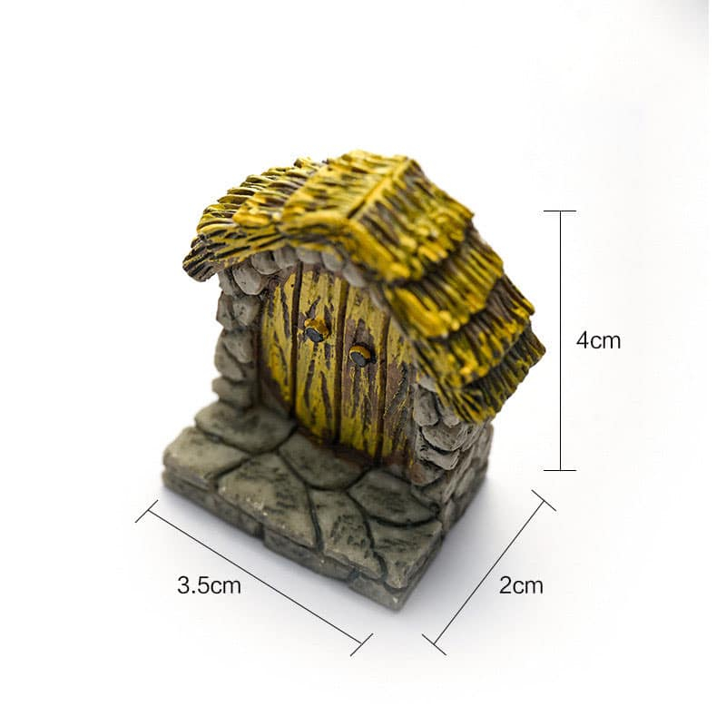 Mô hình cổng cổ tích setup terrarium, tiểu cảnh