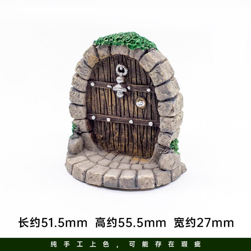 Mô hình cổng cổ tích setup terrarium, tiểu cảnh