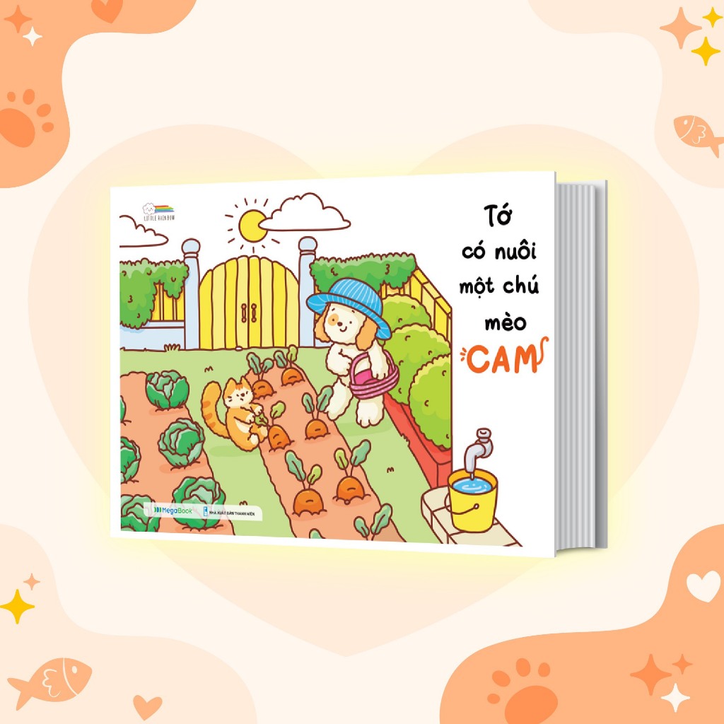 Ảnh Sách Combo 4 Cuốn Góc nhỏ có nắng, Xe kem ngọt mùa hè, Capy và những người bạn, Tớ có nuôi một chú mèo Cam 4