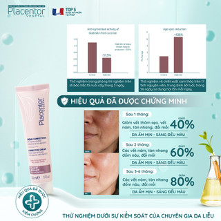 Kem Giảm Đốm Nâu, Thâm Nám Placentor Corrective Cream 30ml Unison