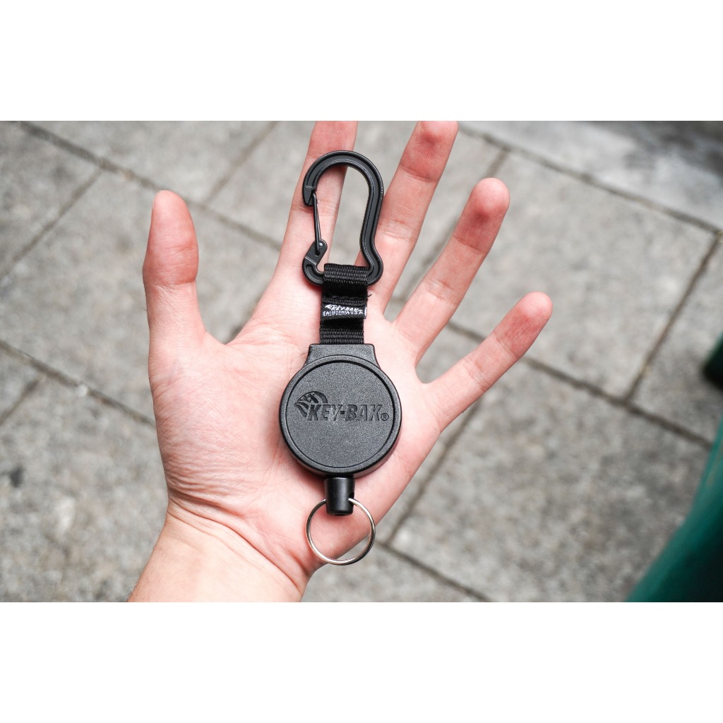 Móc khóa dây kéo KEYBAK Swivel (móc Carabiner)