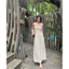 Chân váy suông dài linen LENIN SKIRT