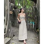 Chân váy suông dài linen LENIN SKIRT