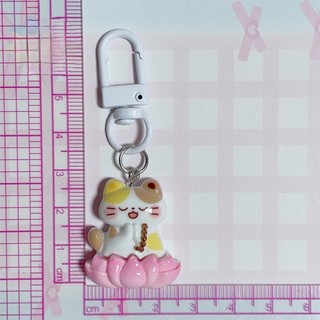 Móc khoá Chó Mèo Hoạt Hình Mini Dễ Thương, móc khóa xịn đeo balo, túi xách phụ kiện trang trí