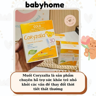 Muối uống vi lượng đồng căn Boiron Coryzalia cho bé từ sơ sinh