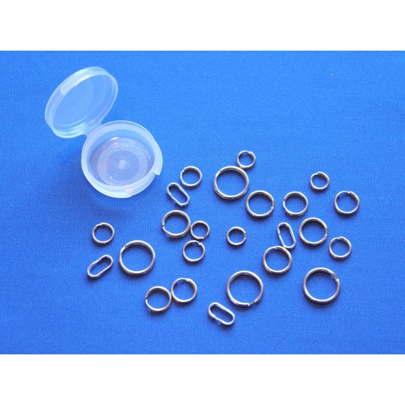 TEC - HỘP MÓC KHÓA TỔNG HỢP - SPLIT RING KIT #1