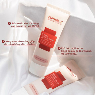 Kem Chống Nắng Cell Fusion C 50ml - Toning