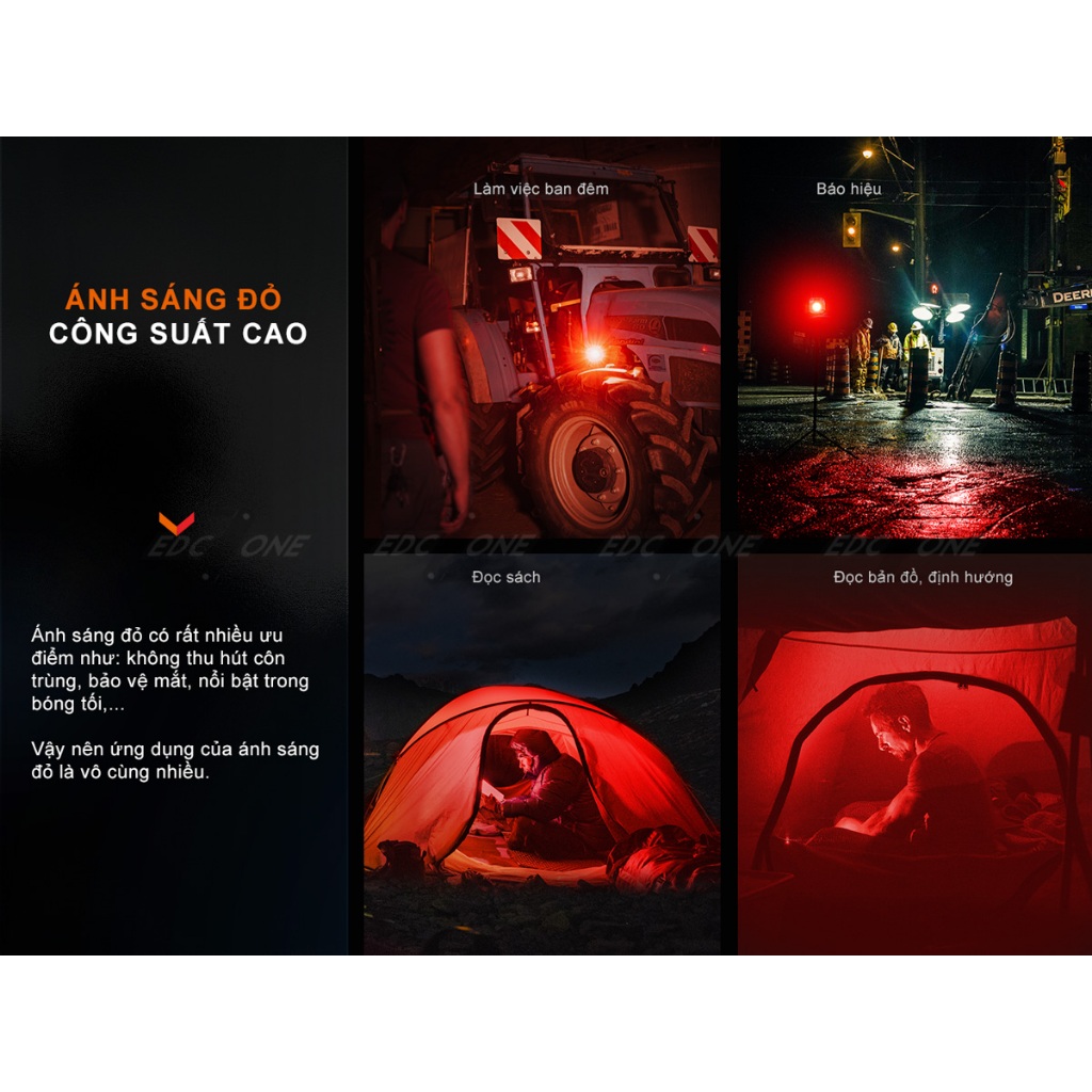 Đèn cắm trại FENIX CL28R Chính hãng (2000 Lumens)
