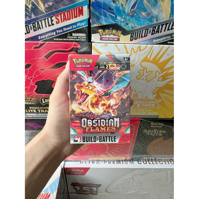 Pokémon TCG: Hộp thẻ bài Scarlet & Violet—Obsidian Flames Build ...