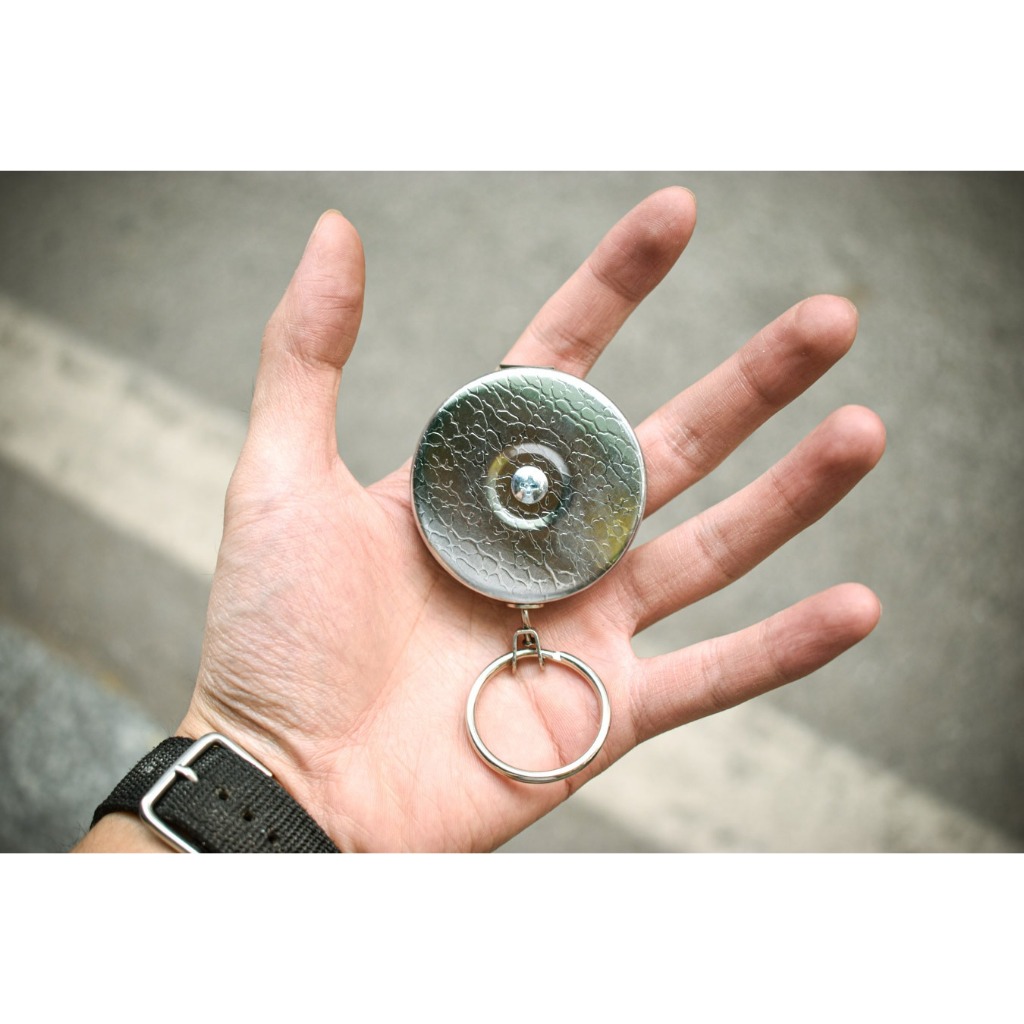 Móc khóa dây kéo KEYBAK vỏ thép (bản Classic)