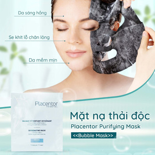 Mặt Nạ Thải Độc Tố tái tạo da Placentor Purifying Mask-1 Miếng 20ml Unison