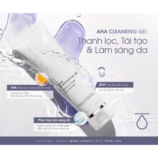 Gel rửa mặt Teoxane AHA Cleansing gel Face Cleanser 150ml