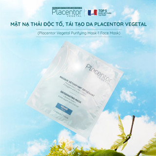 Mặt Nạ Thải Độc Tố tái tạo da Placentor Purifying Mask-1 Miếng 20ml Unison