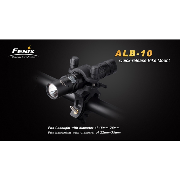Phụ kiện FENIX ALB-10 Gá đèn cho xe đạp chính hãng