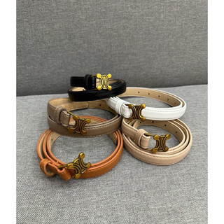 Thắt lưng nữ bản 2cm, chất liệu da Pu mặt chữ c, dễ phối cùng quần jean, váy TL029