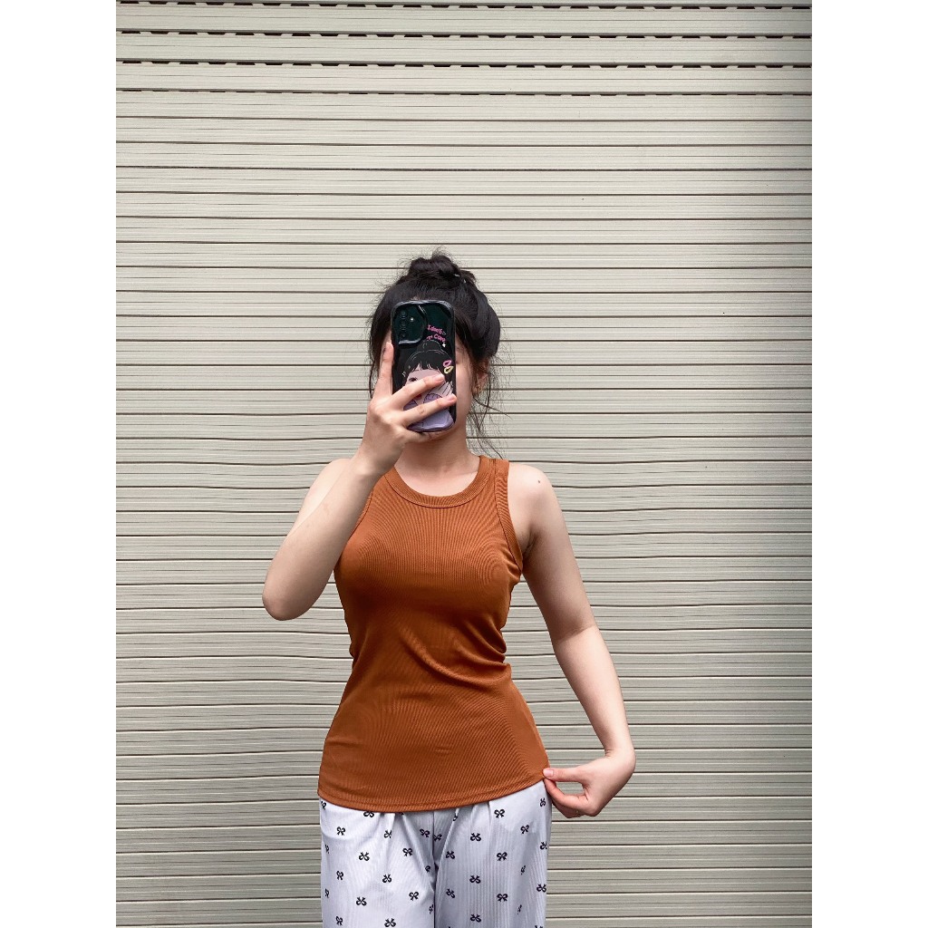 MS179 NâuVangCổ Tròn