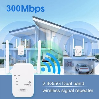 Kích sóng Wifi 4 râu tốc độ cao 300Mbs. Mở rộng vùng phủ sóng, cải thiện tốc độ mạng Wifi