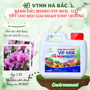 Bánh dầu Minro (Vif-Mix) – 1 lít, Tốt cho mọi giai đoạn sinh trưởng