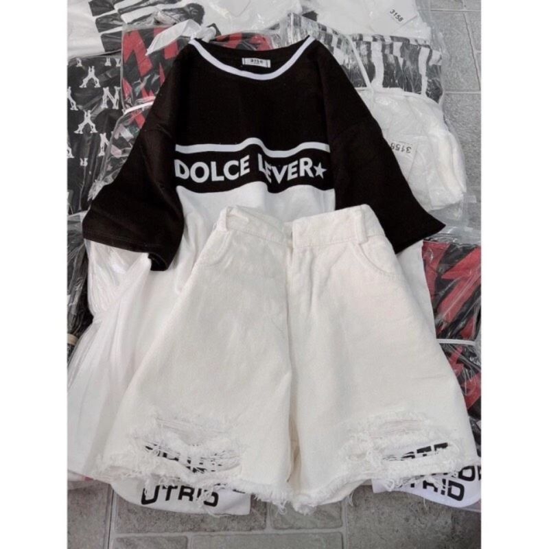 Áo Phông Form Rộng Tay Lỡ Chất Cotton Unisex