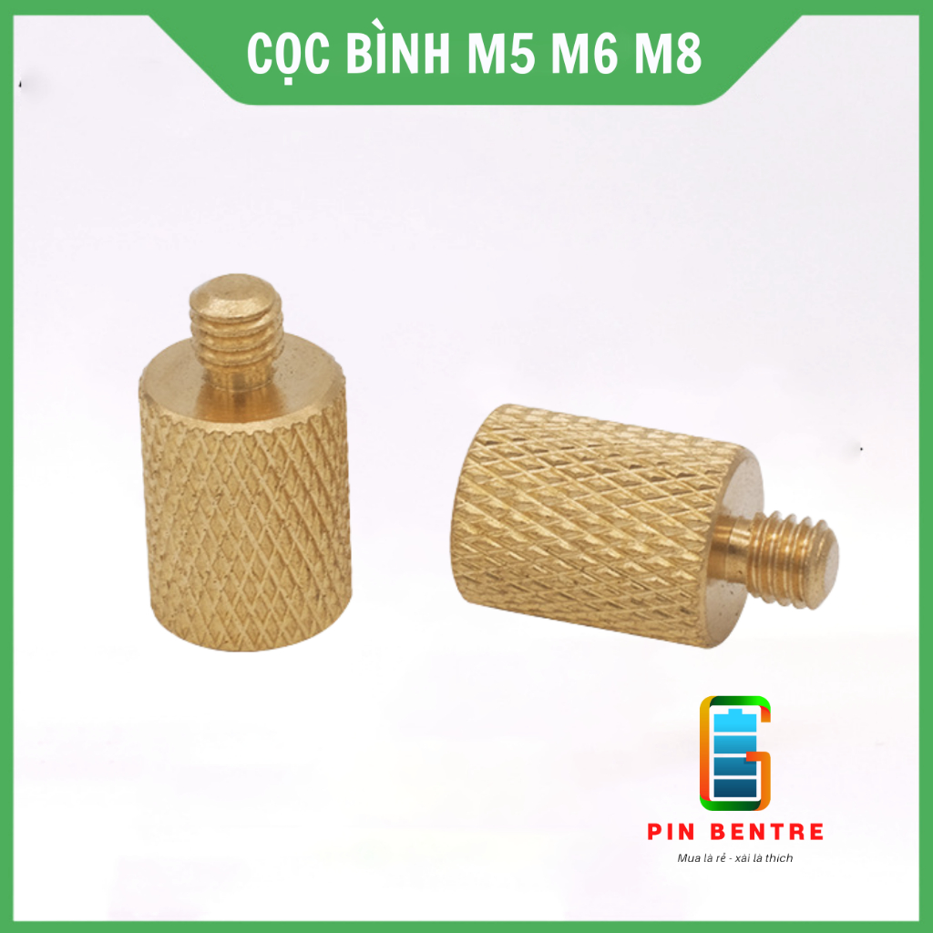 Cọc Bình Vỏ Ắc Quy Ren Vặn M5 M6 M8 ( 1 CẶP ) [PBT247] | Shopee Việt Nam