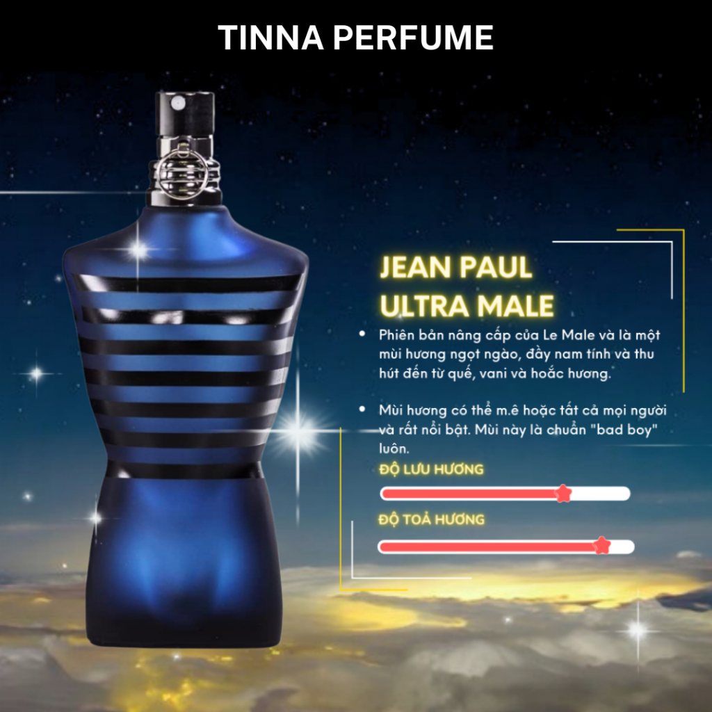 N C Hoa Nam Jean Paul Gaultier Ultra Male Edt Intense Chi T Ml