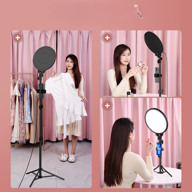 Đèn Livestream Fill Light PL 26 Hỗ Trợ Ánh Sáng Chụp Ảnh Quay Video Livestream Cho Hình Ảnh Sắc Nét