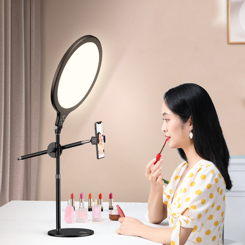 Đèn Livestream Fill Light PL 26 Hỗ Trợ Ánh Sáng Chụp Ảnh Quay Video Livestream Cho Hình Ảnh Sắc Nét