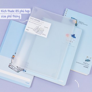 KLONG - File nhựa Bọc Vở B5; MS: 920 ♥ Bìa bao có ngăn đa năng, chưa kèm quyển vở ♥ giữ sổ vở được bền, không thấm nước