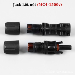 Ảnh 4 – ( Combo 5 bộ )Cặp Jack nối MC4-1000V, 1500V (kết nối tấm năng lượng mặt trời chuyên dụng)