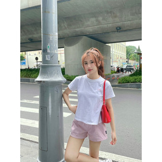 Áo Thun Nữ Baby Tee " Bow Tie " - Kraken Drk cotton 250gsm