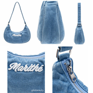 Túi MARITHE Embroidery Logo Shoulder Bag