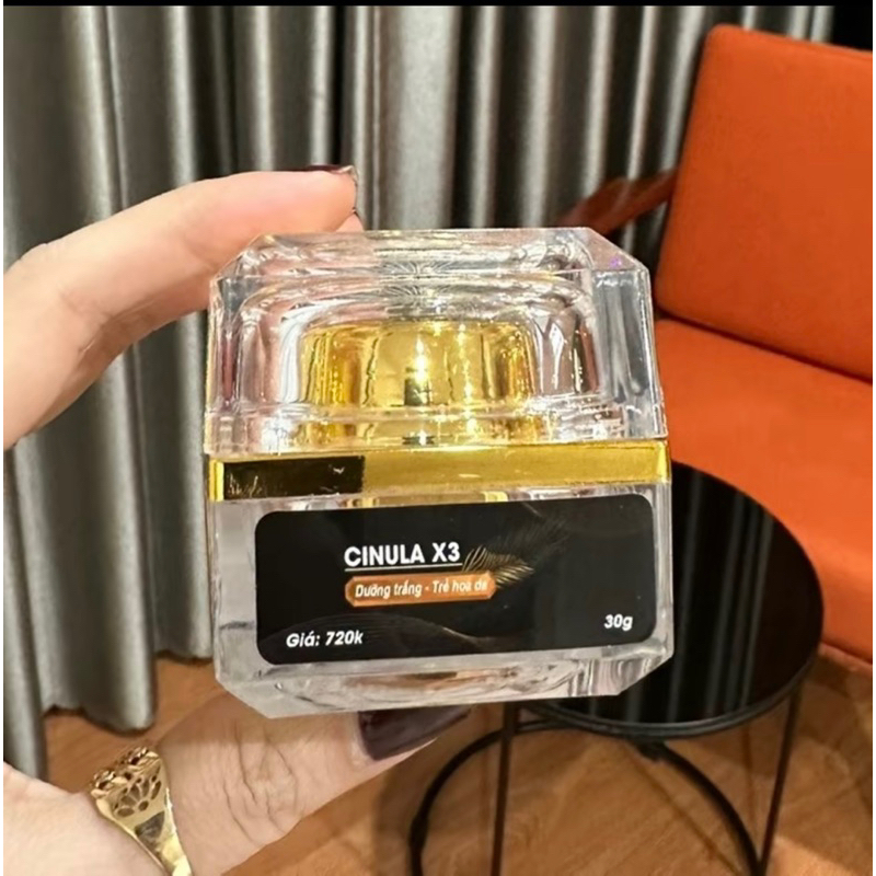 Kem Cinula X3 ( Dưỡng trắng, phục hồi, trẻ hóa da ) Dưỡng ẩm da