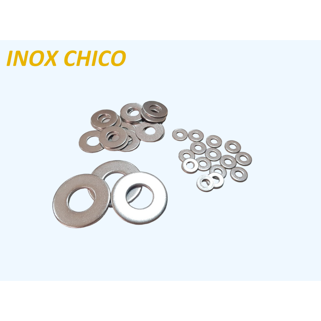 Vòng đệm phẳng( ̣̣Long đền inox ) INOX 304 M13,M16,Flat Washer inox 304 ...