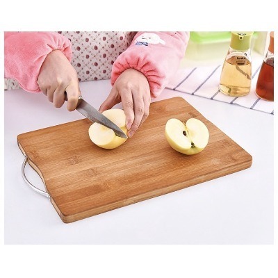 Thớt Tre Chất Liệu Tự Nhiên, An Toàn Cho Sức Khỏe Kích Thước Hình Chữ Nhật 20x30cm Siêu Tiện Lợi