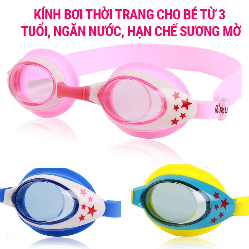 Kính bơi trẻ em thời trang hiện đại STAR ngăn nước, chống tia UV cho bé 3-13 tuổi SPORTY