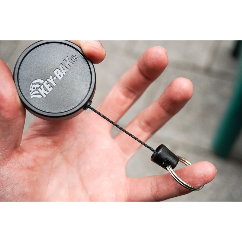 Móc khóa dây kéo KEYBAK Swivel (clip cài)