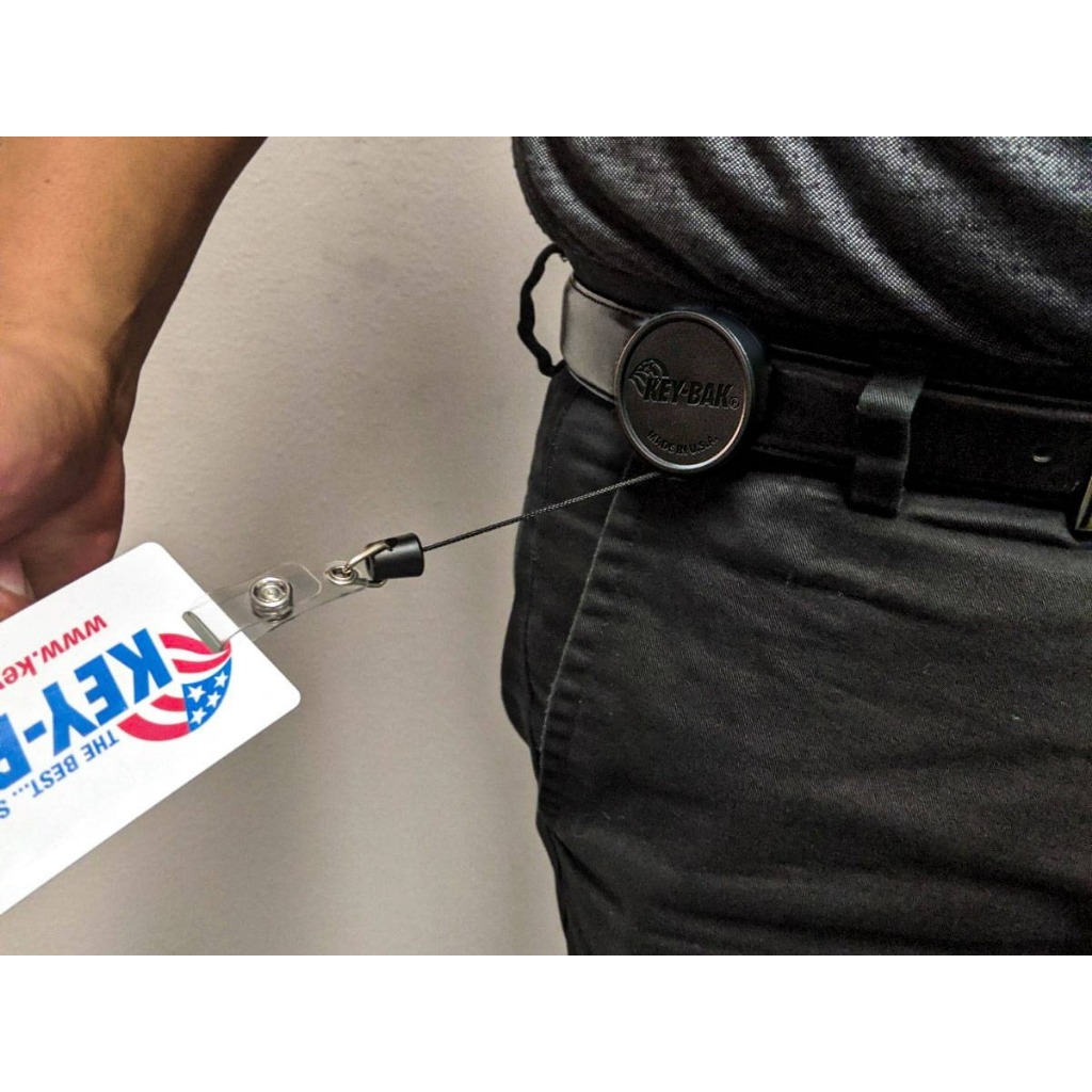Móc khóa dây kéo KEYBAK Swivel (clip cài)