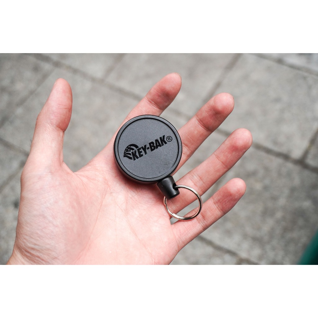 Móc khóa dây kéo KEYBAK Swivel (clip cài)