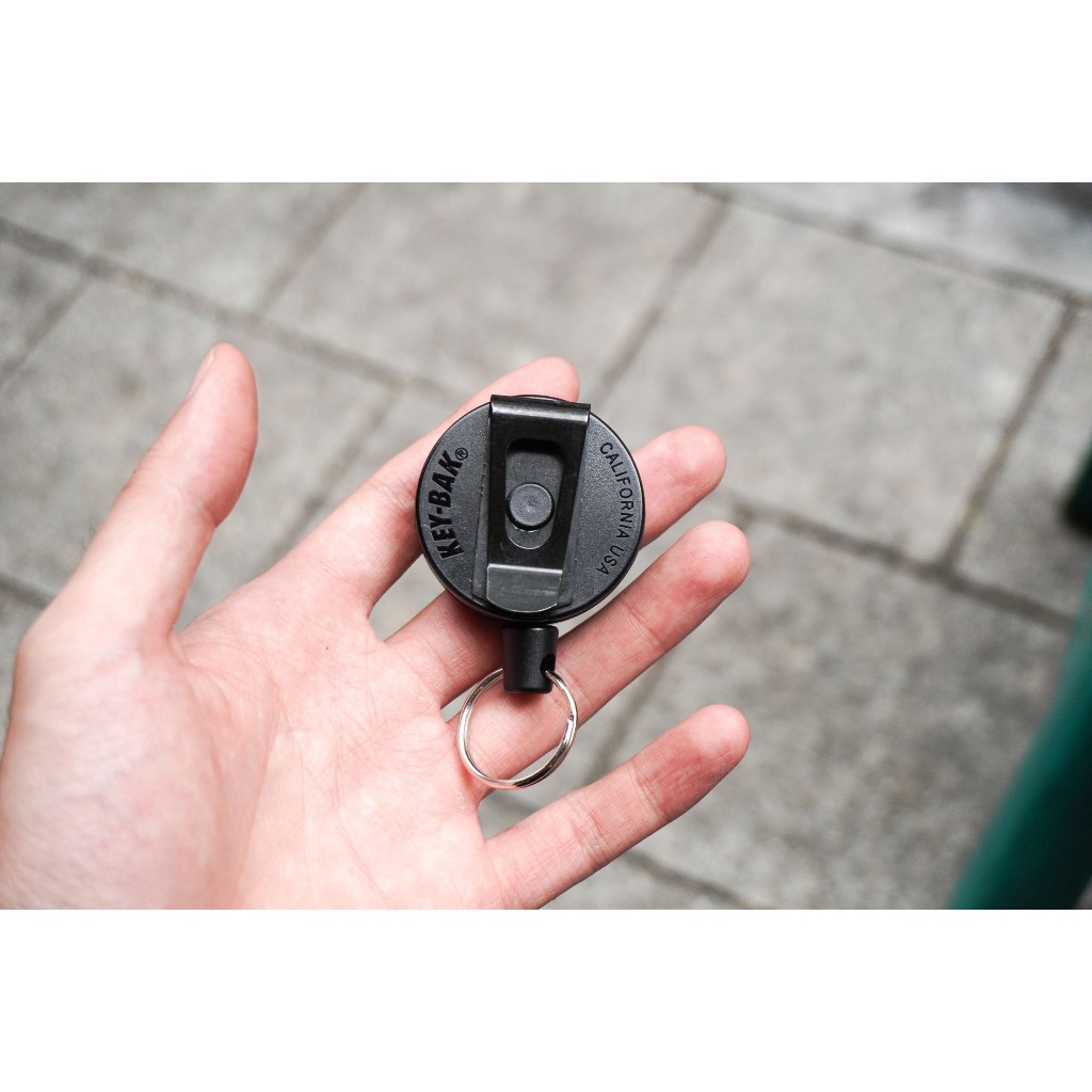 Móc khóa dây kéo KEYBAK Swivel (clip cài)