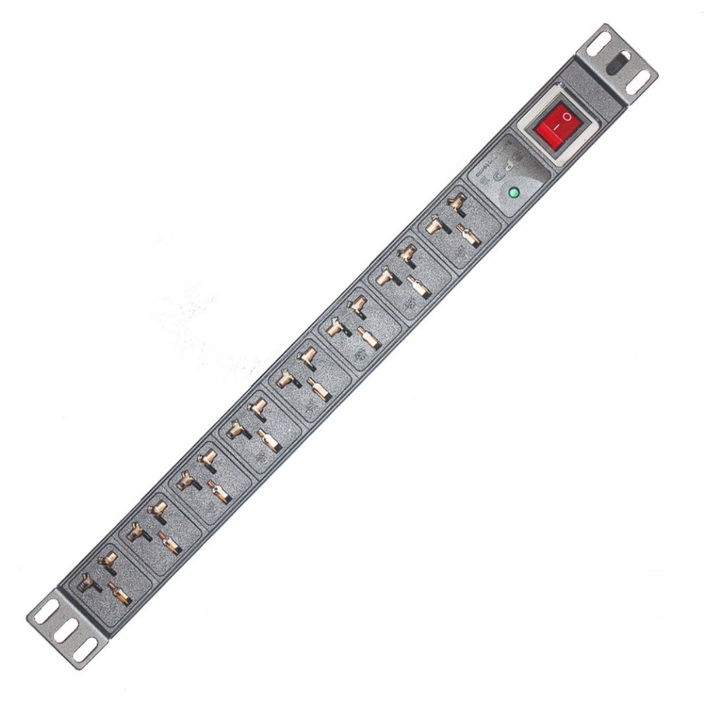Thanh nguồn PDU ổ cắm tủ rack 8 cổng 16A chống sét XTE429 | Shopee Việt Nam