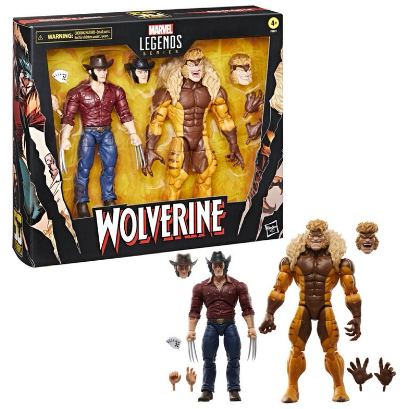 Mô Hình Hasbro Marvel Legends Series: Marvel's Logan Vs. Sabretooth 2 ...