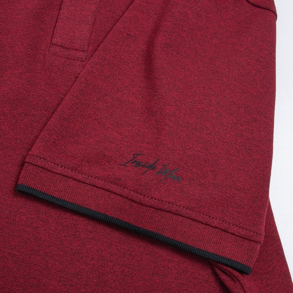 Áo Polo Nam INSIDEMEN cotton thoáng mát thấm hút ít nhăn Tay Ngắn IPS040S3