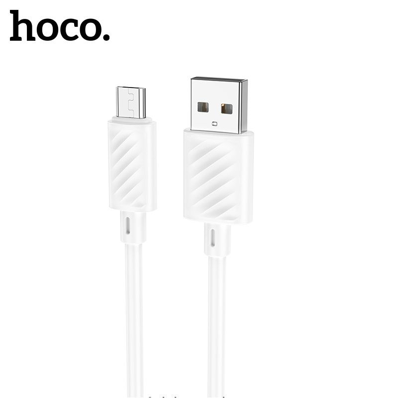Dây sạc micro nhanh 2.4A Hoco X88 dây dẻo dài 1m cho android. USB sang Micro