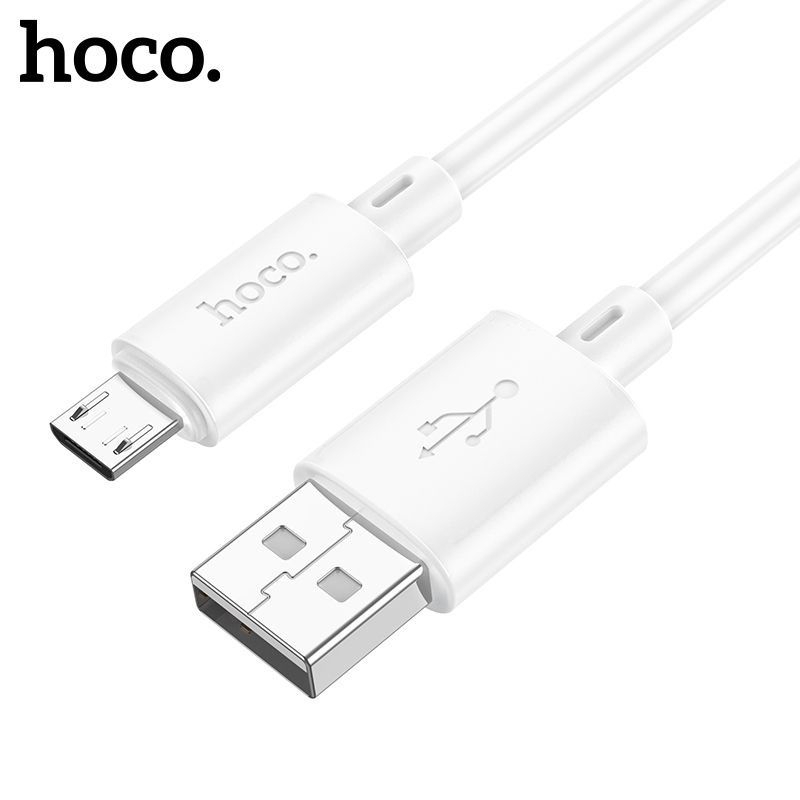Dây sạc micro nhanh 2.4A Hoco X88 dây dẻo dài 1m cho android. USB sang Micro