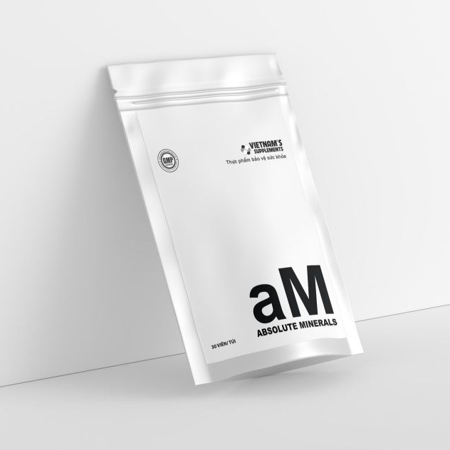 Ảnh Viên uống bổ sung vitamin nhóm B và khoáng chất Absolute Minerals 30 viên/gói - VN Supplements 1