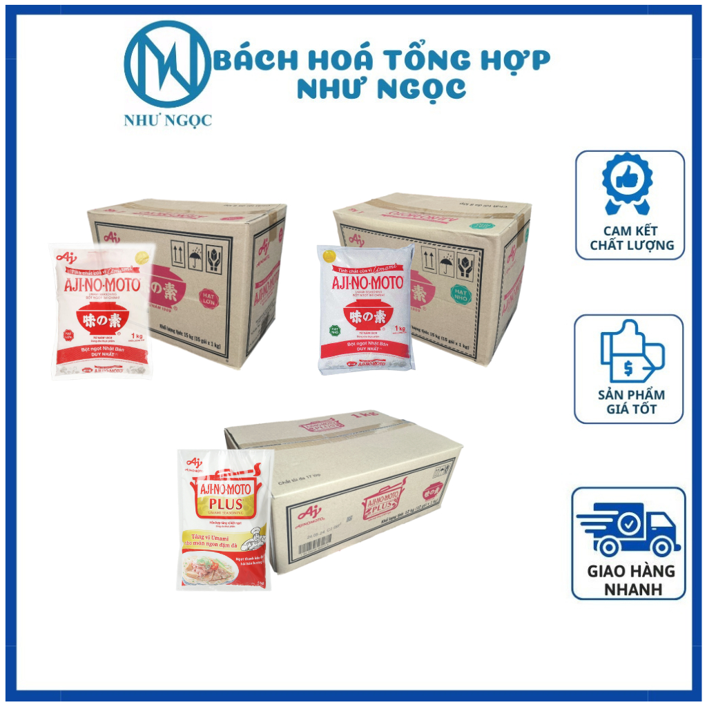 Bột Ngọt Ajinomoto 1 Kg Nguyên Thùng - Bách hóa tổng hợp Như Ngọc ...