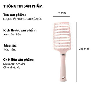 Lược Chải Tóc Mát Xa Da Đầu Sử Dụng Tại Nhà, Lược Chải Tóc Đệm Khí Mát Xa Da Đầu Tạo Kiểu Tóc Xoăn Dài 88831