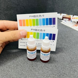 Dung dịch test pH kiểm tra máy lọc nước RO - Thuốc thử ph, dung dịch thử ph 4-10 lọ 10ml